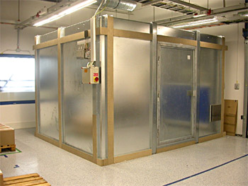 80 dB modular shielded EMC chamber